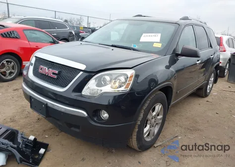 2010 GMC Acadia Sle from USA, damaged, VIN 1GKLRLED4AJ180941